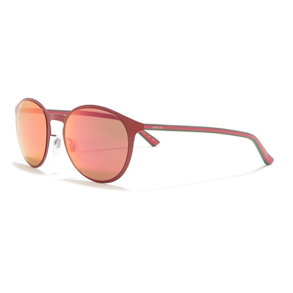 GUCCI Authentic New 52mm Round Signature Logo Sunglasses With Case, Cloth & Tag - Picture 16 of 16